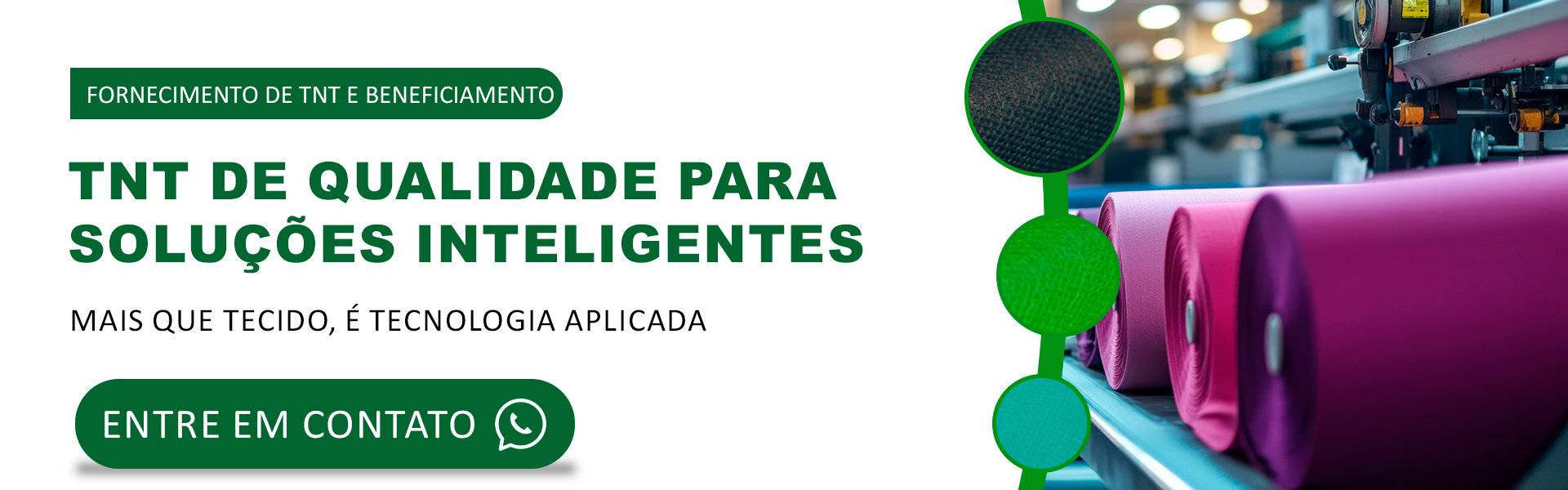 Banner Promocional: Fale Conosco no WhatsApp